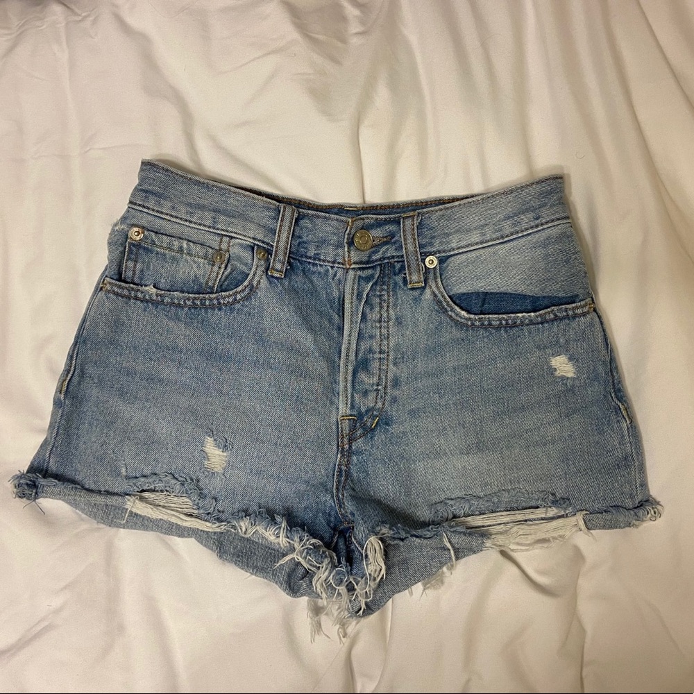Free People Denim Shorts